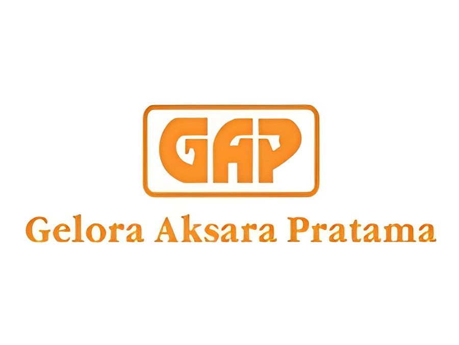 Logo PT Gelora Aksara Pratama.