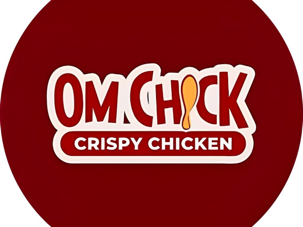 Logo Om Chick Chrispy Chicken Makassar.